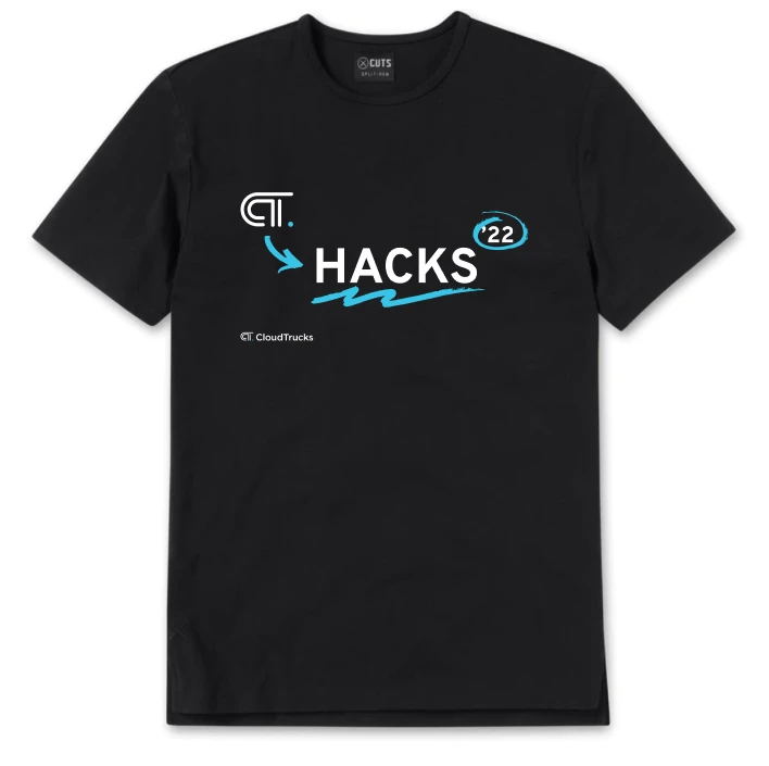 CloudTrucks hackathon logo and shirt